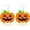 pumpkin single, variant on Halloween Gift Pumpkin Earrings, Pumpkin Pendant Earrings Halloween Costume Accessories