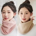 thumbnail image 4 of Eoperou Winter Fleece Neck Scarf Thickened Warmth Autumn Neck Sleeve Women Scarf Double Layer Plush Neckerchief Scarf Ring, 4 of 8