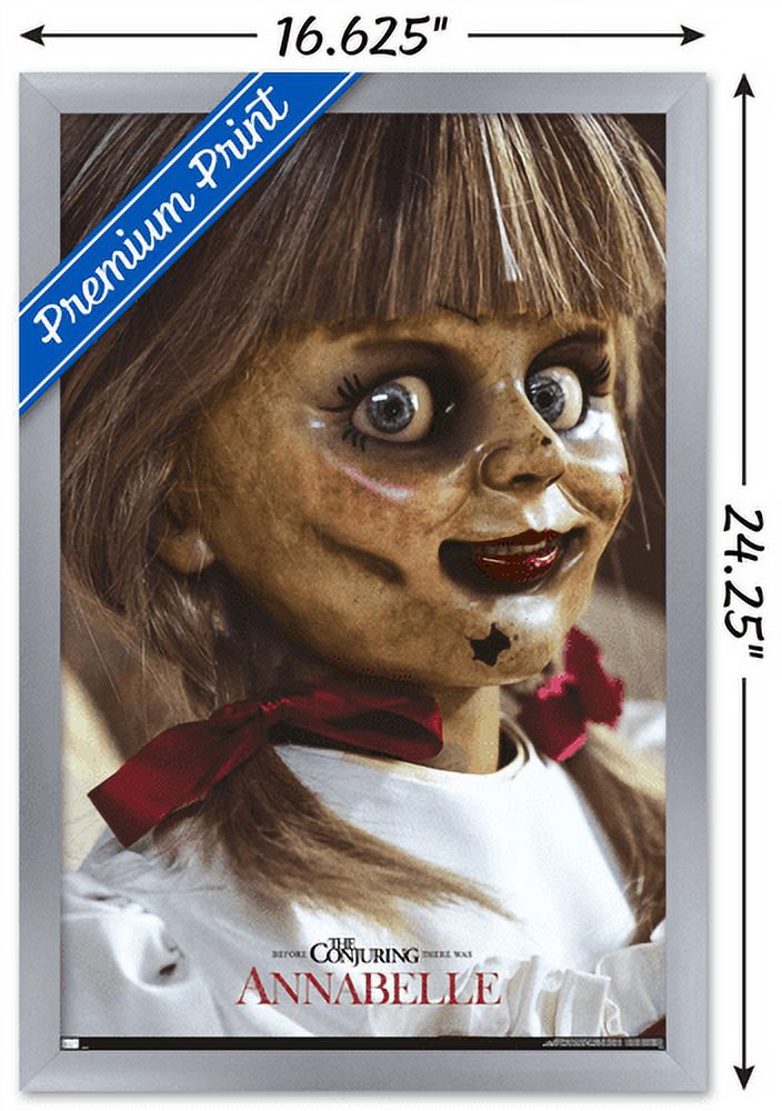 Annabelle - Close Up Wall Poster, 14.725" x 22.375", Framed