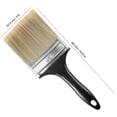 thumbnail image 5 of KINJOEK 8 Packs 4 Inch Paintbrush, Plastic Handle Paint Brush for Painting, Home Wall Trimming, 5 of 6