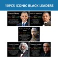 thumbnail image 3 of Pósteres decorativos Arosche Black History Month, 10 unidades, 24 x 35 cm, 3 of 7