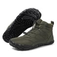 thumbnail image 1 of Botas Nieve Con Forro Piel Invierno Ligeras Acogedoras Y A Prueba Salpicaduras para Hombres Y Mujeres (verde 43), 1 of 9