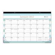 Blue Sky 17" x 11" Desk Pad Calendar, January 2017-December 2017