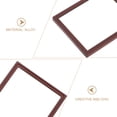 thumbnail image 2 of SHISUYAN 4pcs Miniature Metal Photo Frame Alloy Painting Picture Frame for Mini House, 2 of 8