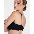 thumbnail image 4 of Joyspun Women's Two-Tone Lace Balconette Bra, Sizes 36B-40DDD, 4 of 5