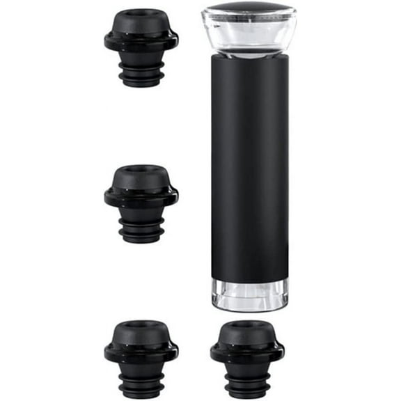 Wine Saver Pump with Vacuum Bottle Stoppers Rabbit Wine Preserver