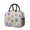 Dog Paw Print, variant on Dog Paw Print Rainbow Chevron Pattern Insulated Leakproof Lunch Box for Work, Lunch Bag for Women Men, Loncheras Para Mujer for Beach Travel Picnic Camping