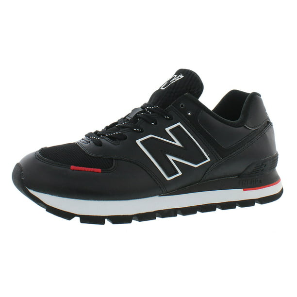 New Balance 574 Rugged Mens Shoes Size 8.5, Color: Black/Red/White -