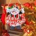 thumbnail image 4 of Decoración de Papá Noel Papá Noel Escalando la Decoración de la Cuerda Ornamentos de Navidad Únicos, 4 of 7