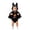 Black, variant on Infant Boys 2 Piece Outfits Fall Outfits Batwing Sleeve Bodysuit with Hat Sets Size 9-12 Months ,Black
