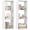 White, variant on BarefHaven 3-Cube Bookcase, 4-Tier Bookshelf with Open Compartments, Freestanding Cube Storage Organizer with Anti-Toppling Kits, Modern Display Shelf for Living Room, Study (2, White, 3-Cube)