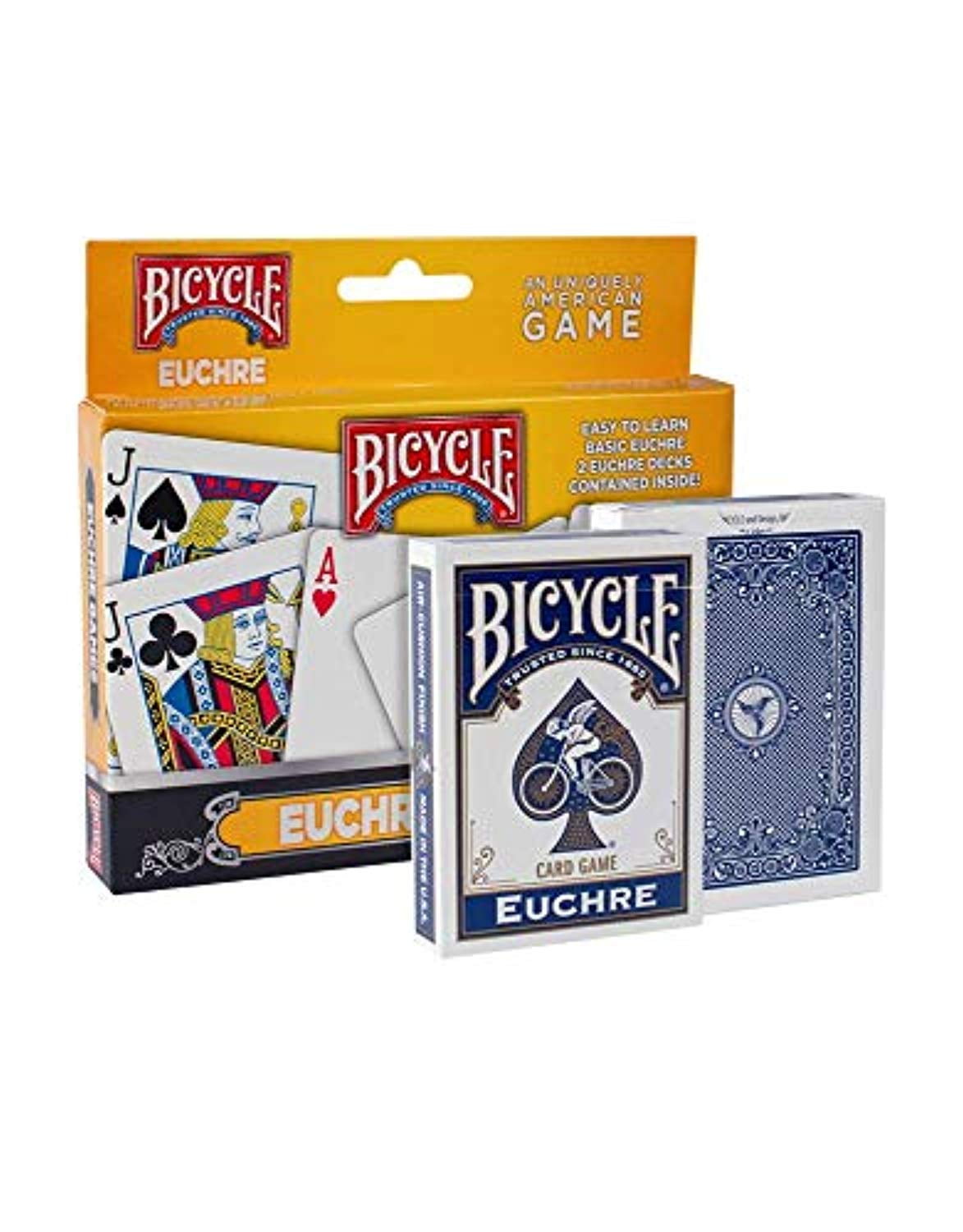 Us Playing Card Company Bicycle Euchre Games Walmart
