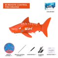 thumbnail image 3 of Juguete de tiburón con Control remoto para niños de 6-12 años, juguete de Animal RC impermeable, pez con cola móvil para nadar durante 15 minutos, 3 of 4