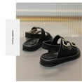 thumbnail image 4 of Unisex-Child Slide Sandals Adjustable Double Buckle Beach Shoes for Girls and Boys, 4 of 6