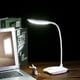 thumbnail image 3 of Lámpara de escritorio de carga USB LED, lámpara de protección ocular de trabajo / luz blanca Tomshoo  300mAh blanco, 3 of 7