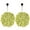 Green, variant on MEETSWEET Fuzzy Ball Chenille Quick Drying Hand Towels, 2-Count, Yellow