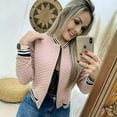 thumbnail image 2 of womens bomber jacket coat, 2 of 10