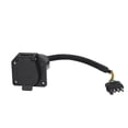 thumbnail image 1 of 4 Pin To 7 Pin Trailer Plug Adapter ABS And Copper Black Trailer Socket Adapter Fit For All US Trailer Plugs For Replacement Repair Refurbishment, 1 of 8
