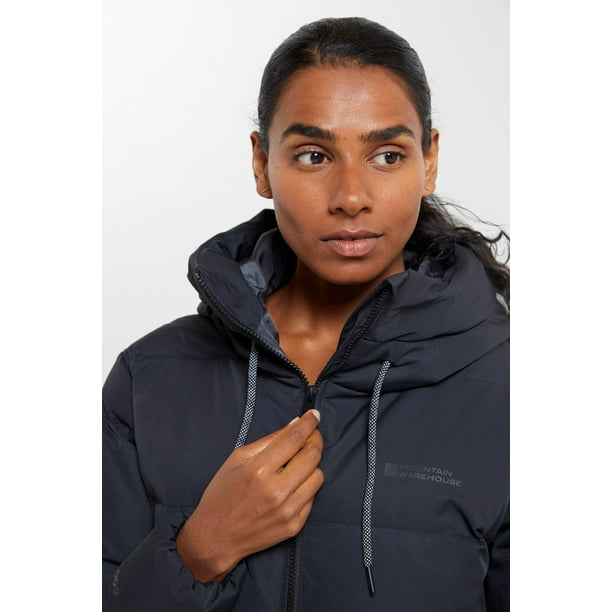 Mountain Warehouse Cozy Extreme Womens Short Down Jacket Black Size 18