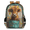Orange, variant on Highland Cow Travel Backpack for Adults, Multi-Functional Casual Daypack with Adjustable Shoulder Straps, Farmhouse Highland Cow Laptop Bag for Work Outdoor