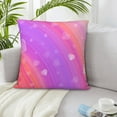 thumbnail image 6 of ZICANCN Rainbow Romantic Love Decorative Throw Pillow Covers, Bed Couch Sofa Decorative Knit Pillow Covers for Living Room Farmhouse 26"x26", 6 of 8