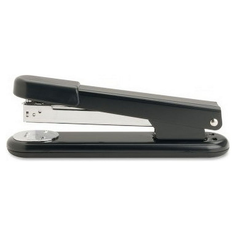 Business Source All-metal Full-strip Desktop Stapler - 20 of 20lb Paper Sheets Capacity - 210 Staple Capacity - Full Strip - 1/4 Business Source All-metal Full-strip Desktop Stapler - 20 of 20lb Paper Sheets Capacity - 210 Staple Capacity - Full Strip - 1/4