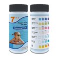 thumbnail image 2 of 100 Piezas 7 en 1 Kit de Prueba de Piscina y BañEra de Hidromasaje ÁCido ClorocianúRico Dureza Residual Bromo Papel de Prueba de Calidad del Agua, 2 of 6