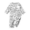 thumbnail image 4 of MuXiKeJi Clothes Christmas Matching Pajamas Sleepwear Nightwear Loungewear Holiday Jammies Holiday Pjs for Family Mommy and Daughter Fall Outfits, 4 of 4