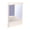White, variant on Wharick Non-Reversing Mirror, True Reflection Makeup Mirror, ABS Frame Tinted Lens, 5.51"×6.69" & 11.02"×9.06"×7.48"