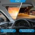 thumbnail image 4 of 2 in 1 Auto Car Sun Visor Anti-Glare Shield UV Block HD Driving Vision, 4 of 5