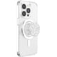 thumbnail image 4 of PopSockets PopGrip para teléfonos y tabletas gris con estampado de leopardo, 4 of 5