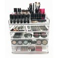 thumbnail image 2 of OnDisplay 5 Tier Chromed Steel Frame Acrylic Cosmetic/Makeup Organizer, 2 of 2
