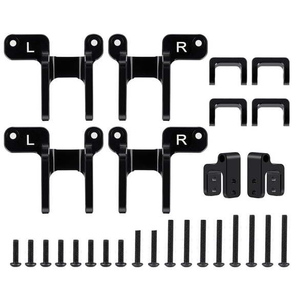 Aluminum Alloy 1" Lift Kit Front Rear Heighten Shock Mount Towers for 1/10 TRX6 T6 Ultimate RC Hauler Upgrade Parts
