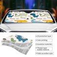 thumbnail image 5 of Disketp Windshield Sun Shade, Car Sun Shade For Front Window Childish Dinosaur Sunshades Sun Visor Protector Blocks Uv Rays Foldable, 5 of 9
