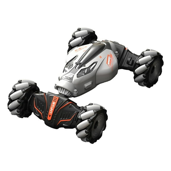 Gqtwoy 4WD Gesture Sensor Remote Control Car, Dual Control Stunt Car, Off-Road and On-Road Toys for Birthdays and Holidays, 360° Rotation, Durable Rechargeable Battery