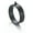 Black, variant on Unisex Finger Delicate Jewelry Titanium Steel Ring Metal Trendy Women Men Ring -Black-9