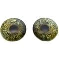 thumbnail image 6 of Viking Ravens Celtic Sage Green Glass Eyes, 6 of 11