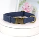 thumbnail image 4 of Collar para perro Didog de piel suave y duradero con cierre rápido S Blue, 4 of 7