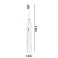 thumbnail image 3 of TIMIFIS Electric Toothbrush Toothbrush, Toothbrush with 8 Brush Heads, 5 Cleaning Modes,Smart 15-Speed Timer Toothbrush Ipx8 -Newly Upgraded Sonicare Toothbrush, 3 of 8