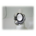 thumbnail image 7 of Native Ring American Leaf Solid Sterling Silver Shell Ring Size 6, 7 of 7