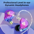 thumbnail image 1 of Hicess for QKZ AK6 PLUS In-ear Earphone Line Control Moving-coil Mega Bass High Fidelity Sound Wired Earbud for Cellphone, 1 of 8