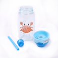 thumbnail image 4 of MesaSe 480ML Water Bottle for School Kids Girls Boys  Portable Cartoon Patterns Print Water Bottle with Straw for Toddler Kids, 4 of 5