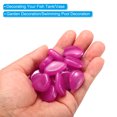 thumbnail image 5 of Uxcell 100Pack Glow Rocks 20-30mm Glow Pebbles Decoration in the Dark Luminous Stones Decor DIY Decorative Purple, 5 of 7