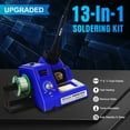 thumbnail image 5 of TOAUTO DS90 Soldering Station, 90W Dual Display, Anti-Static, Grounding Wire, 5 of 7