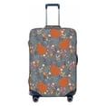 thumbnail image 2 of Goofa Floral Squirrel Pattern Luggage Covers For Suitcase,Suitcase Cover Protector Fit 18-32 Inch Luggage-Large, 2 of 9