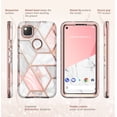thumbnail image 2 of i-Blason Cosmo Series for Google Pixel 4a Case 5.8 inch (2020), Slim Full-Body Stylish Protective Case with Built-in Screen Protector (Marble), 2 of 7