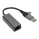 thumbnail image 1 of Adaptador USB Cto Ethernet R, adaptador de Internet USB a Ethernet RJ45 Gigabit Ethernet Adaptador US Bto Ethernet R máxima confiabilidad, 1 of 8