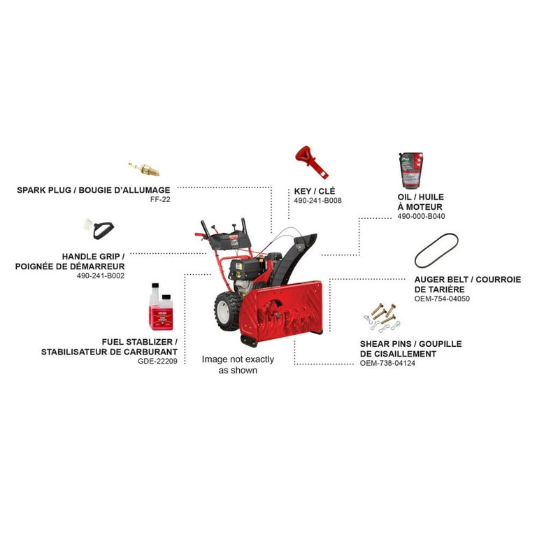 TroyBilt Storm 2620 26 243 Cc 2Stage Self Propelled Gas, 57 OFF