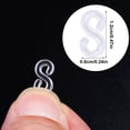 thumbnail image 3 of 3000 Pieces S Clips Loom Bands Connectors,Rubber Connectors Refills,Plastic Hooks for Rubber Band Bracelets & DIY Bracelet Making Refill Kit, 3 of 7