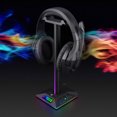 thumbnail image 3 of Soporte para auriculares Universal RGB Gaming Headset Soporte de escritorio Estante de exhibición, 3 of 9